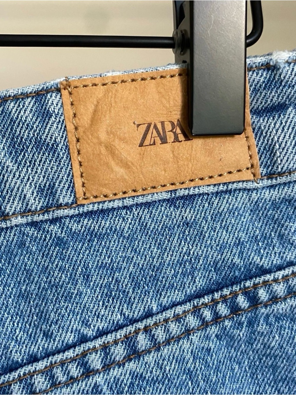 NWT ZARA High Rise Rigid Shorts - Picture 3 of 4